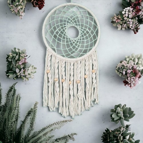 Makrome Düş Kapanı Duvar Süsü 